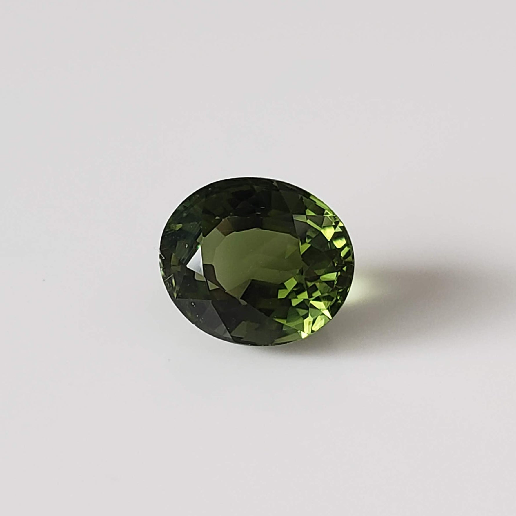  Tourmaline | Oval Cut | Forest Green | 7.5x6.3mm 1.57ct 4