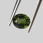  Tourmaline | Oval Cut | Forest Green | 7.5x6.3mm 1.57ct 1