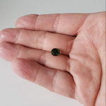  Tourmaline | Oval Cut | Forest Green | 7.8x6.7 mm 1.9ct 7