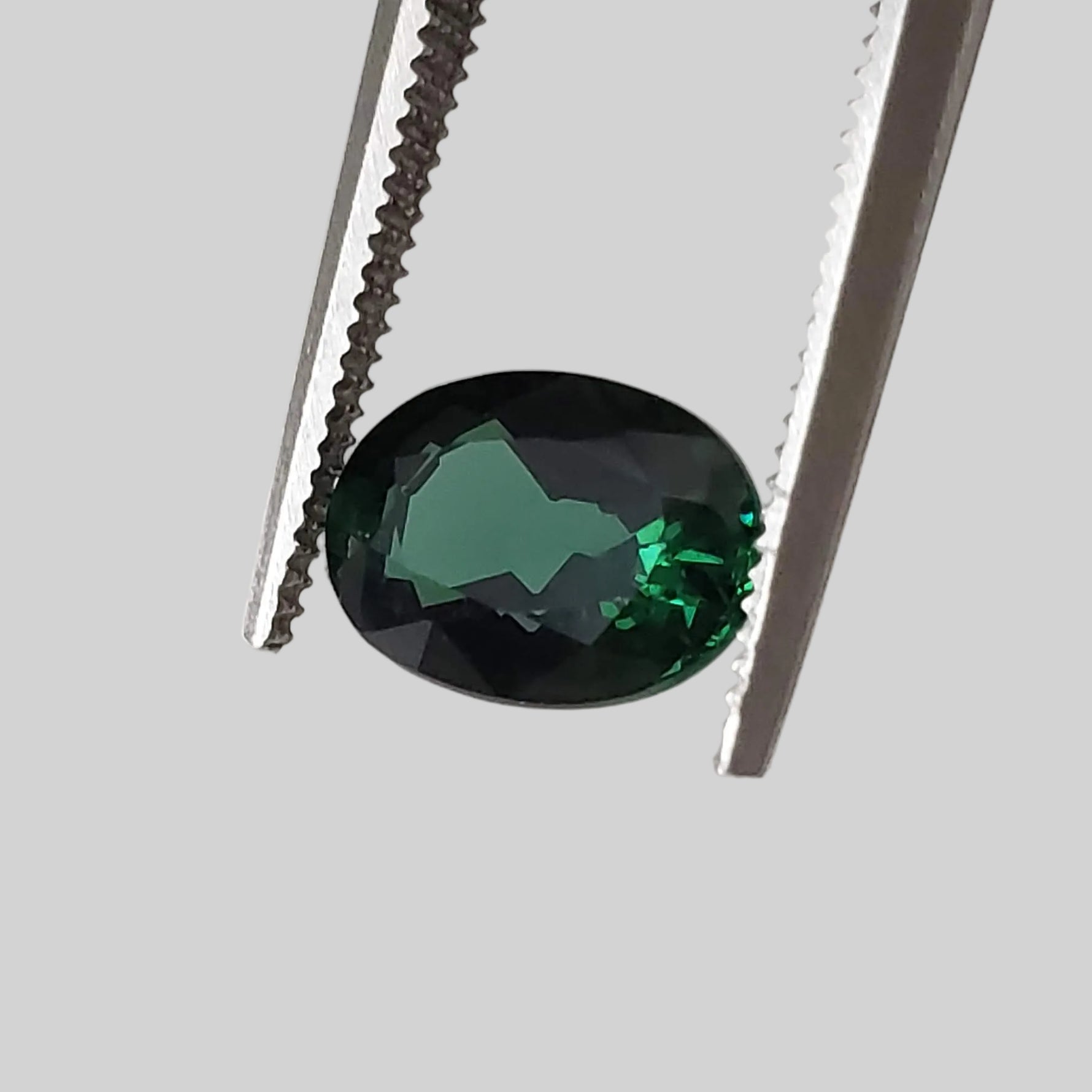  Tourmaline | Oval Cut | Forest Green | 8x6 mm 