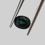  Tourmaline | Oval Cut | Forest Green | 8x6mm 1