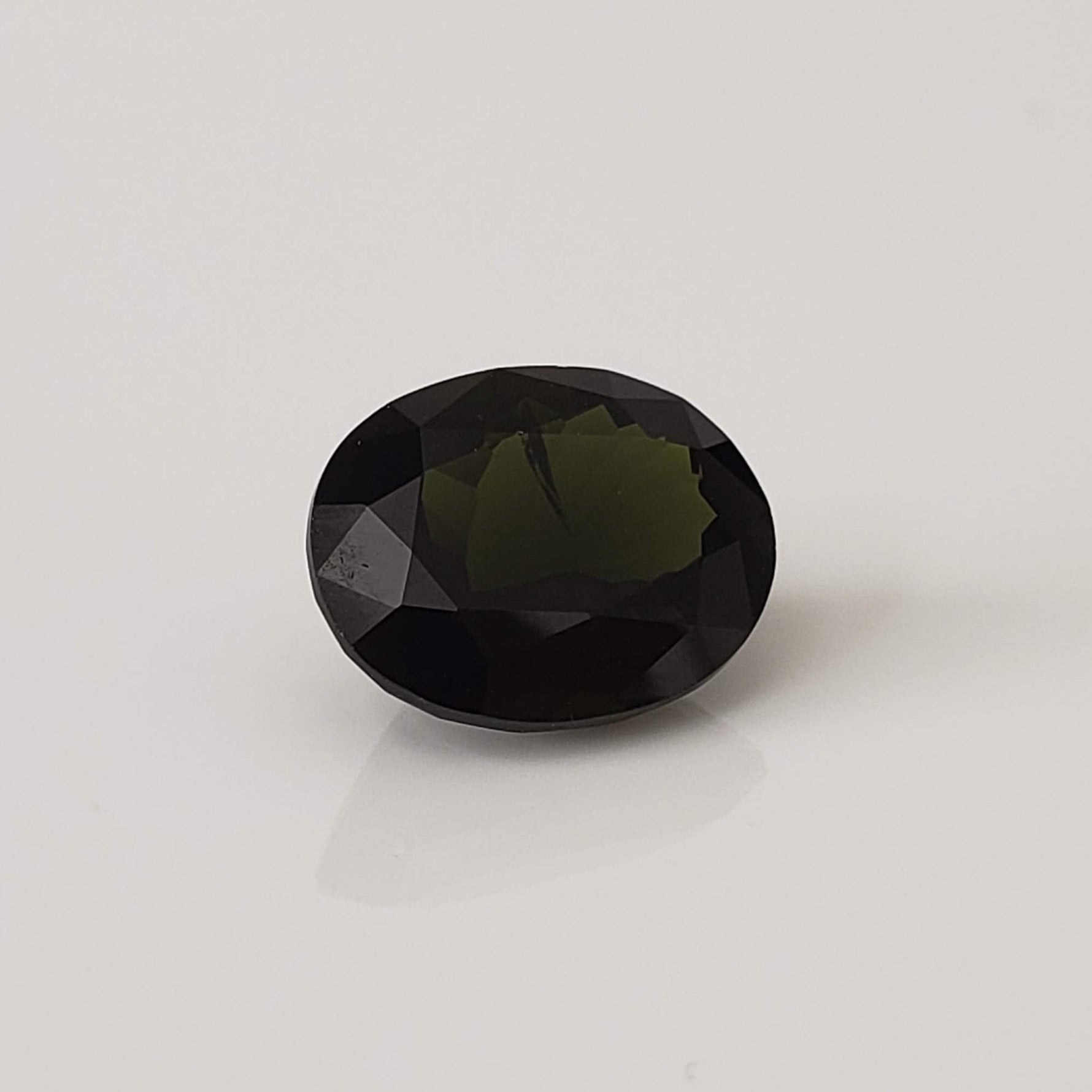  Tourmaline | Oval Cut | Green | 12.9x10.3mm 5.61ct 4
