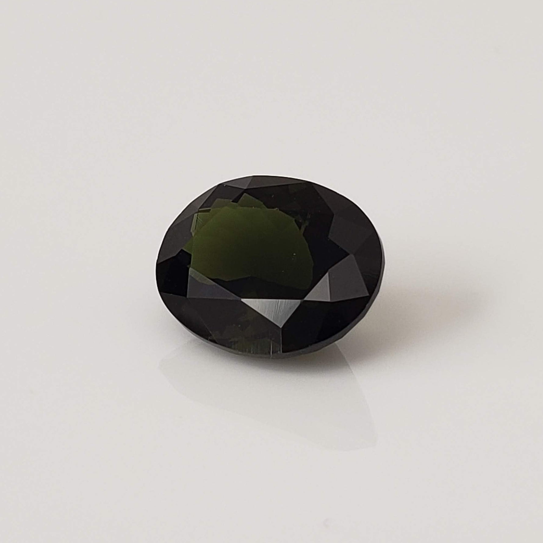  Tourmaline | Oval Cut | Green | 12.9x10.3mm 5.61ct 3