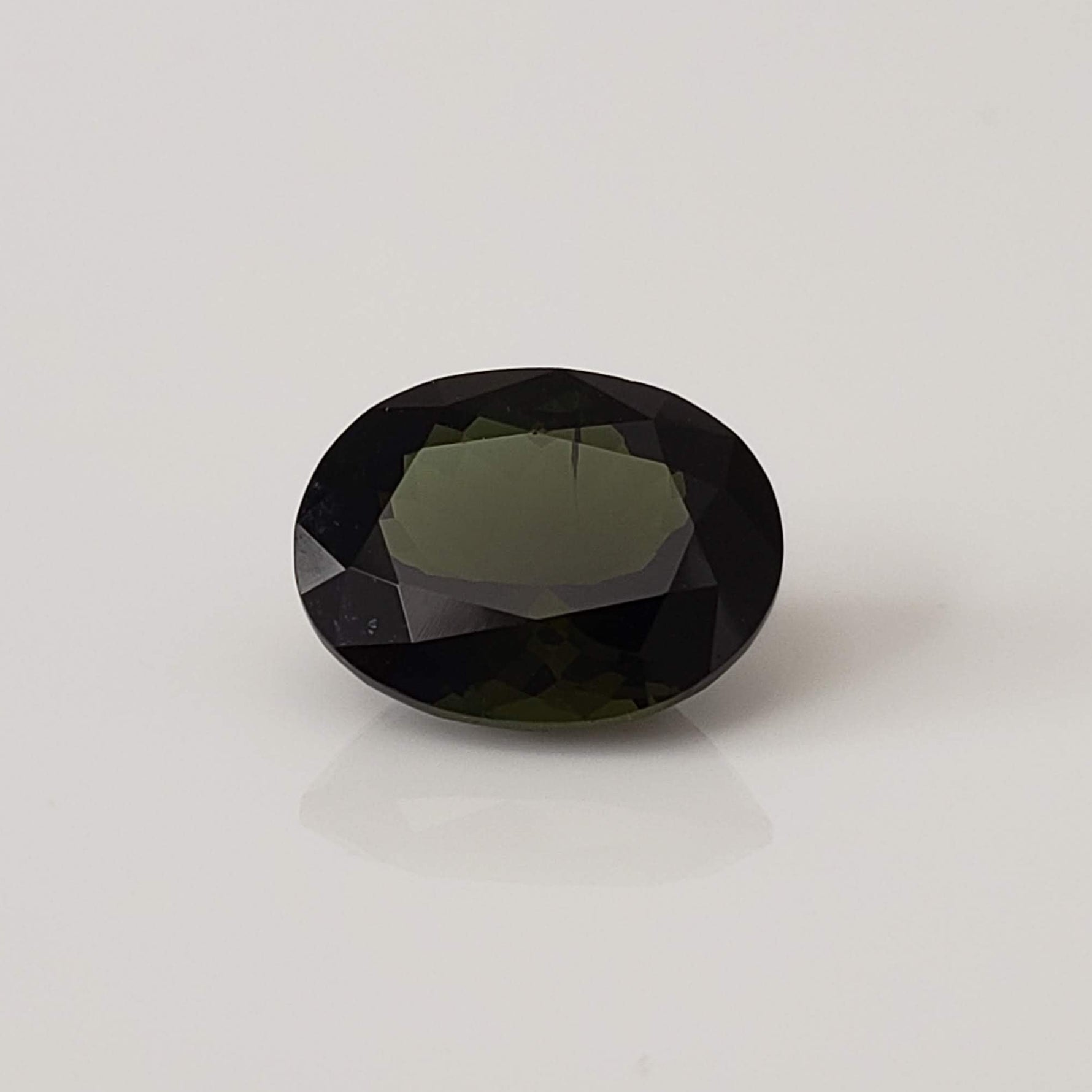  Tourmaline | Oval Cut | Green | 12.9x10.3mm 5.61ct 2