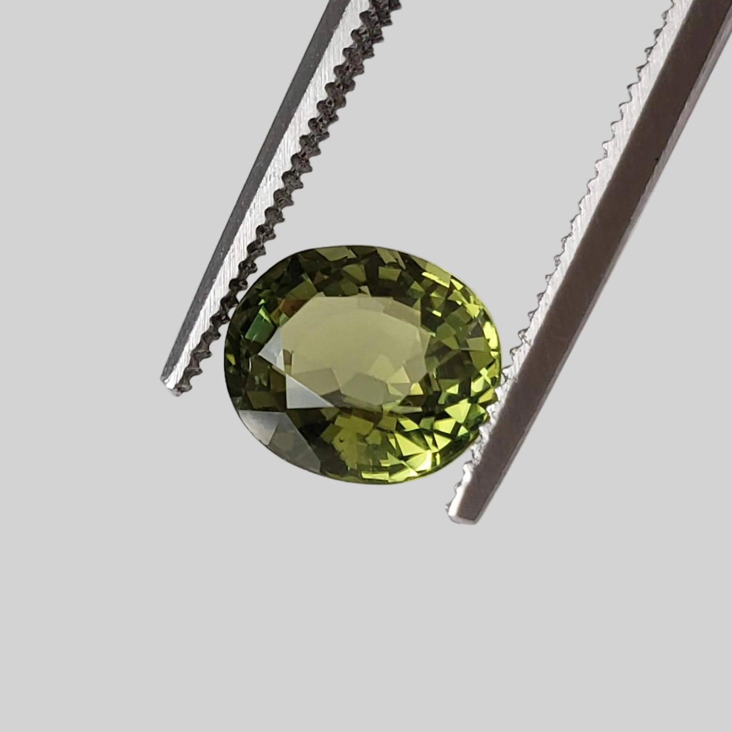  Tourmaline | Oval Cut | Lime Green | 7.5x6.5mm 1.55ct 