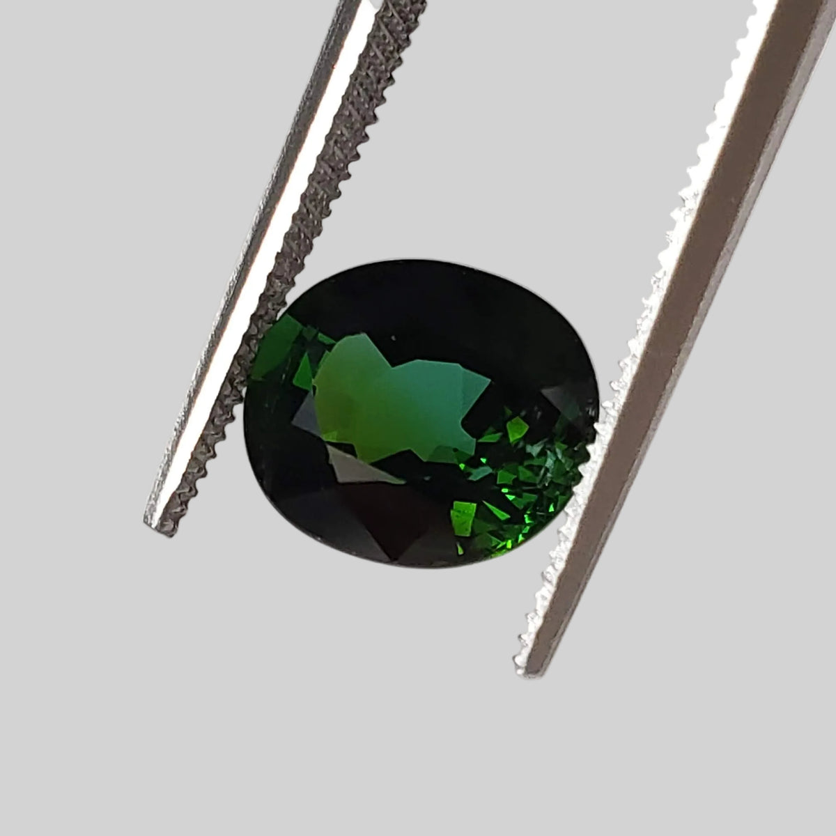  Tourmaline | Oval Cut | Neon Green | 9x7.7mm 2.46ct 