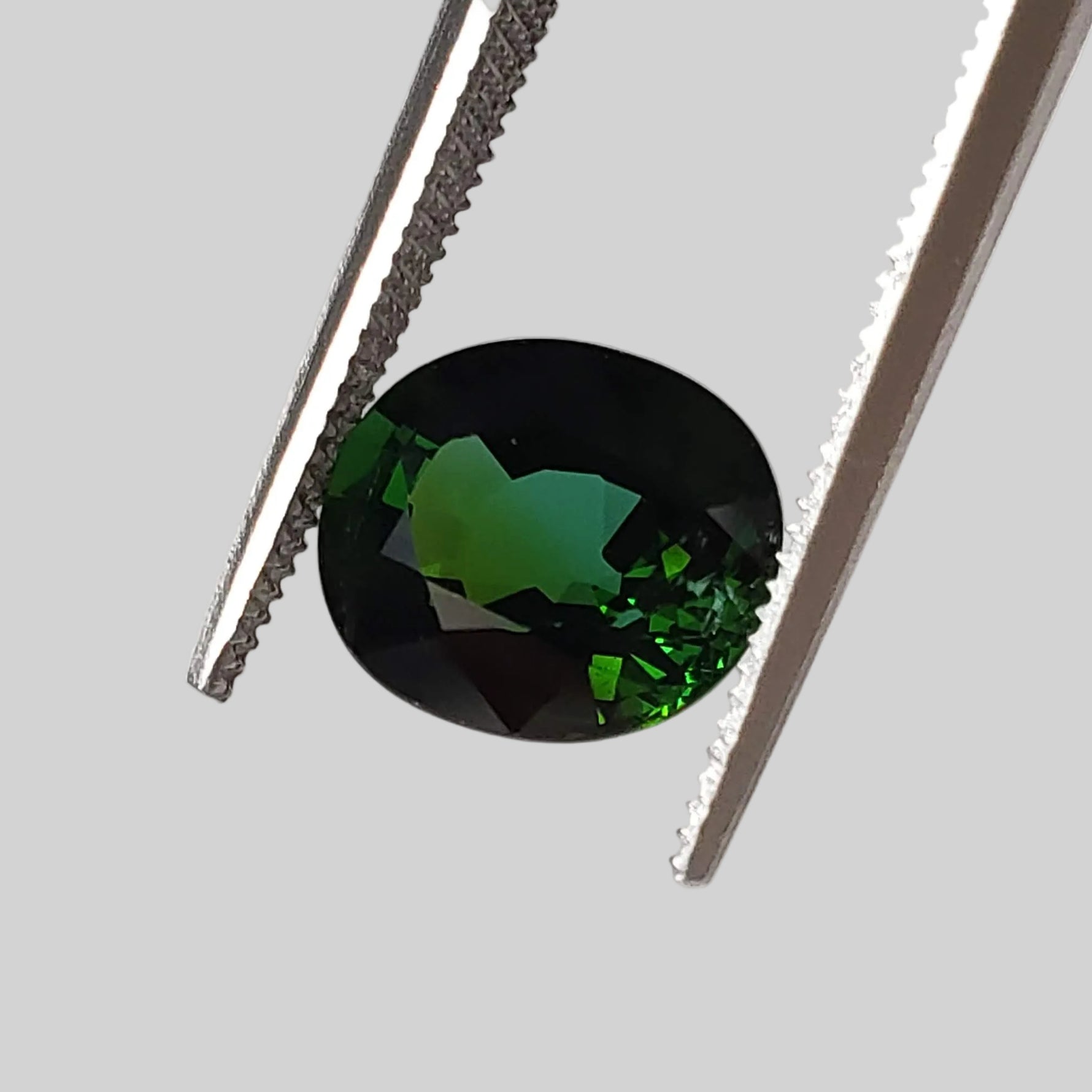  Tourmaline | Oval Cut | Neon Green | 9x7.7mm 2.46ct 
