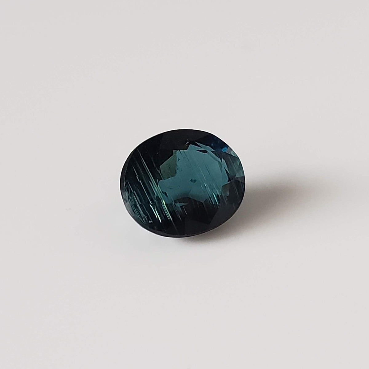  Tourmaline | Oval Cut | Neon Green Blue | 7.3x6mm 1.20ct 2