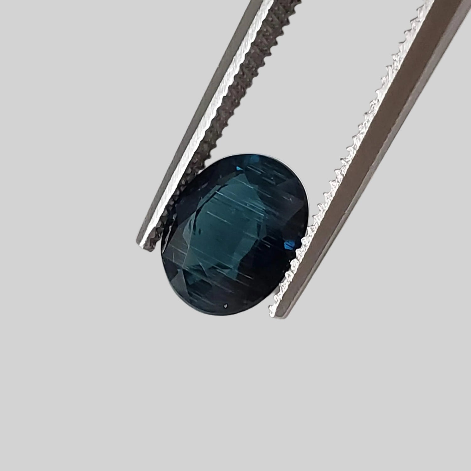  Tourmaline | Oval Cut | Neon Green Blue | 7.3x6mm 1.20ct 1