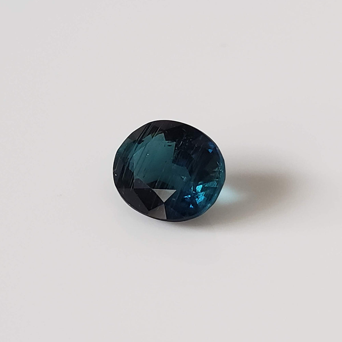  Tourmaline | Oval Cut | Neon Green Blue | 7.3x6mm 1.20ct 3