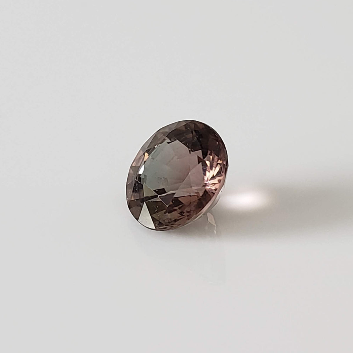  Tourmaline | Round Cut | Pink Peach | 7.7mm 1.9ct 4