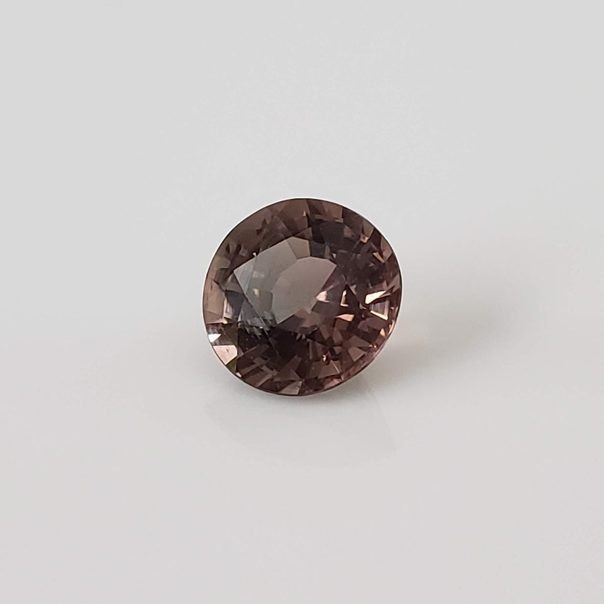  Tourmaline | Round Cut | Pink Peach | 7.7mm 1.9ct 2