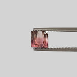 Tourmaline | Square Cut | Pink-Green Bi-color | 5.9mm 1.7ct 