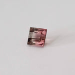  Tourmaline | Square Cut | Pink-Green Bi-color | 5.9mm 1.7ct 2