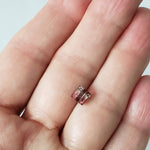  Tourmaline | Square Cut | Pink-Green Bi-color | 5.9mm 1.7ct 7
