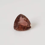  Tourmaline | Trilliant Checkerboard Cut | Peach | 11.1mm 4.77ct 3