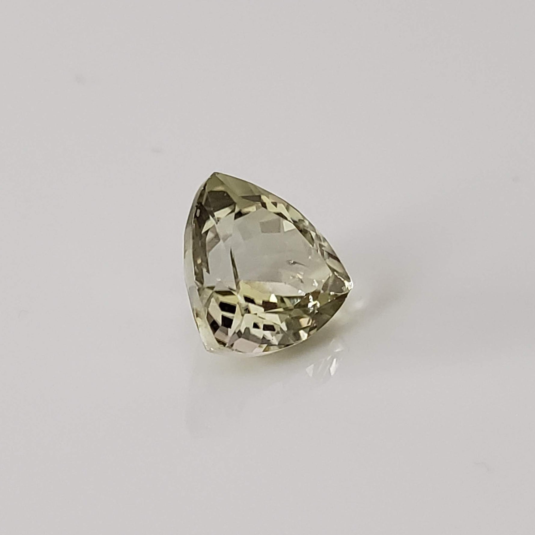  Tourmaline | Trilliant Cut | Vibrant Yellow | 9.1mm 2.97ct 2