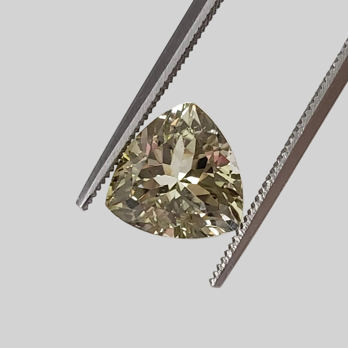  Tourmaline | Trilliant Cut | Vibrant Yellow | 9.1mm 2.97ct 