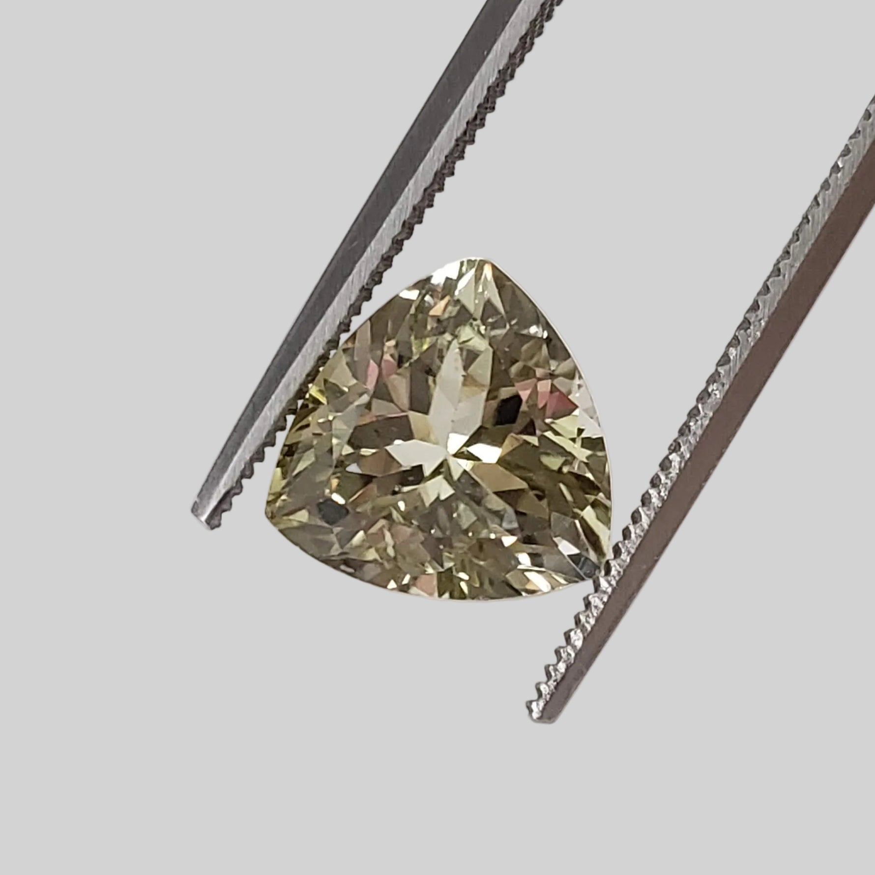  Tourmaline | Trilliant Cut | Vibrant Yellow | 9.1mm 2.97ct 