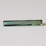  Tourmaline | Unheated Tourmaline | Baguette Cut | Dark Sea Green | 31.8x4.8x3.6mm 5.52ct | Africa 3