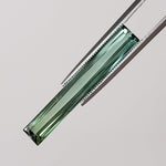  Tourmaline | Unheated Tourmaline | Baguette Cut | Dark Sea Green | 31.8x4.8x3.6mm 5.52ct | Africa 2