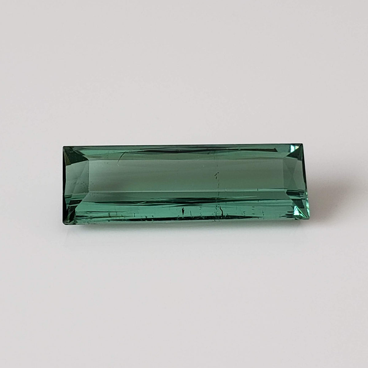  Tourmaline | Unheated Tourmaline | Baguette Cut | Green |16.6x6x3.9mm 3.72ct | Nigeria 3