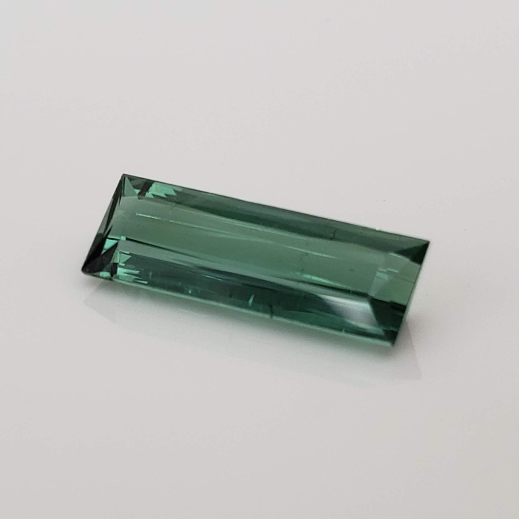  Tourmaline | Unheated Tourmaline | Baguette Cut | Green |16.6x6x3.9mm 3.72ct | Nigeria 5