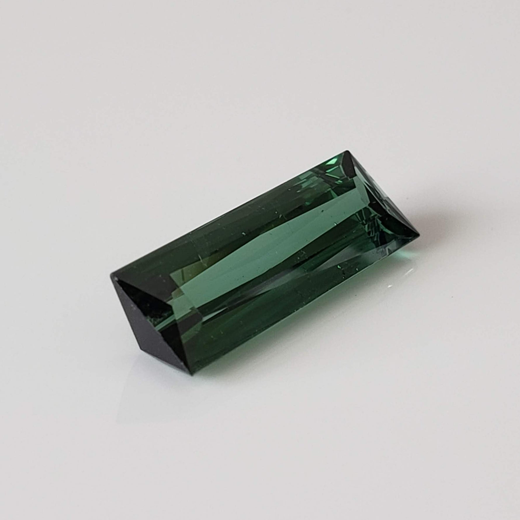  Tourmaline | Unheated Tourmaline | Baguette Cut | Green |16.6x6x3.9mm 3.72ct | Nigeria 4