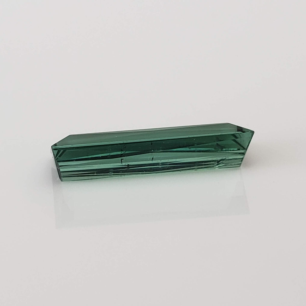  Tourmaline | Unheated Tourmaline | Baguette Cut | Green |16.6x6x3.9mm 3.72ct | Nigeria 6