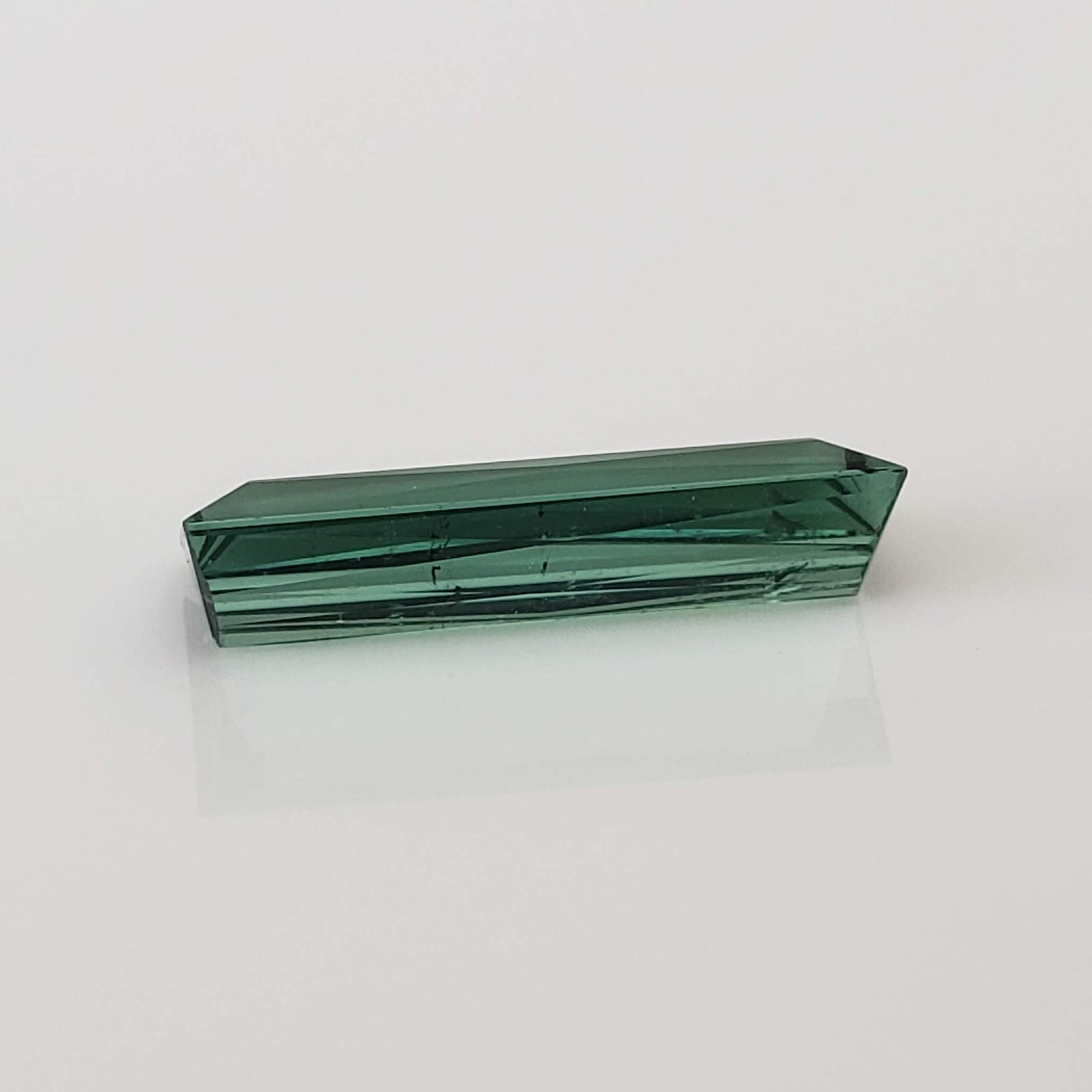  Tourmaline | Unheated Tourmaline | Baguette Cut | Green |16.6x6x3.9mm 3.72ct | Nigeria 6