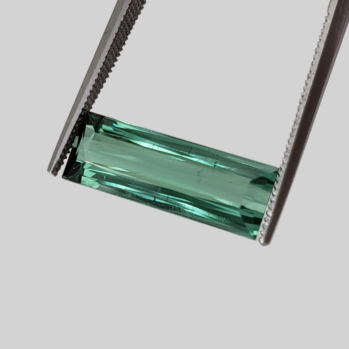  Tourmaline | Unheated Tourmaline | Baguette Cut | Green |16.6x6x3.9mm 3.72ct | Nigeria 2