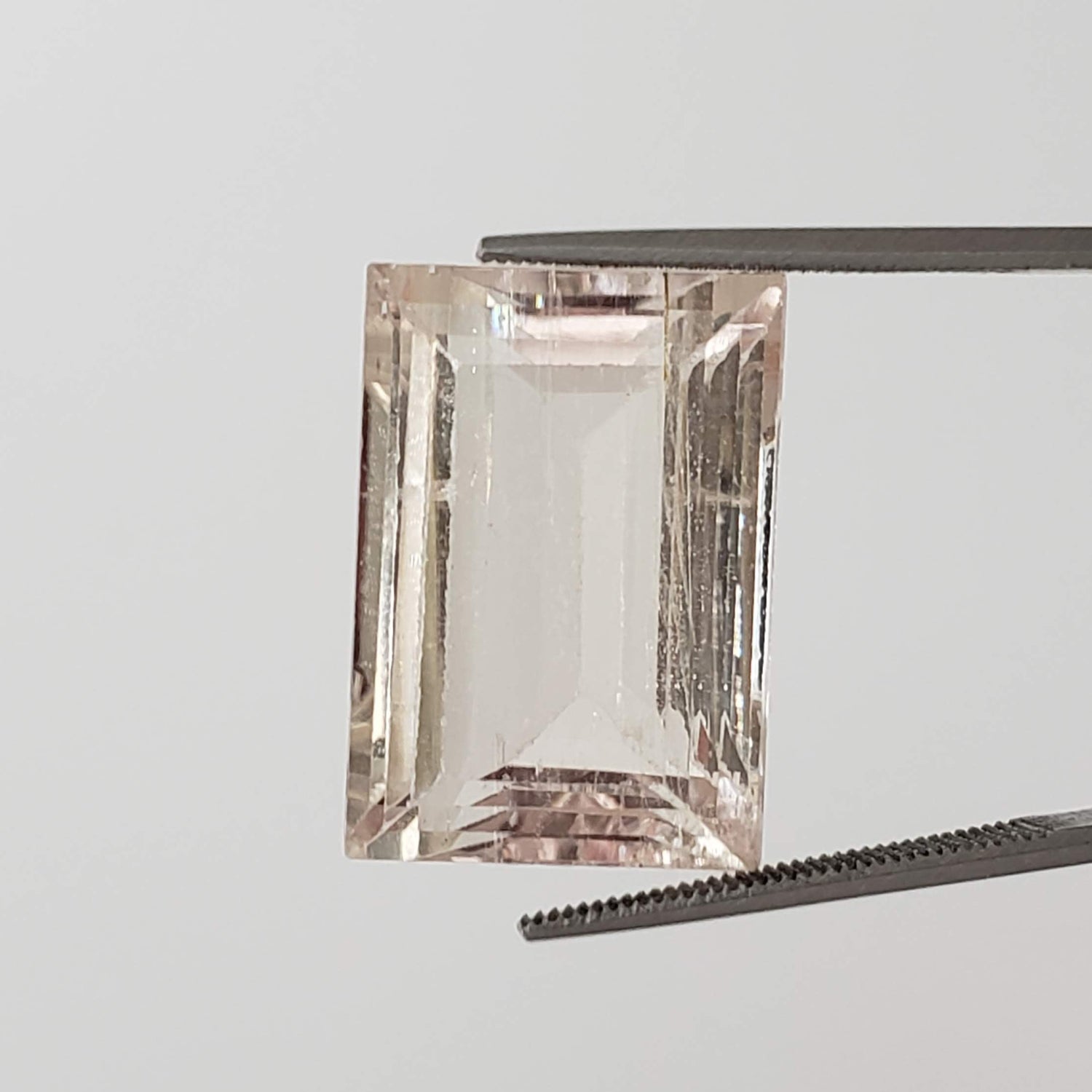  Triphane | Spodumene | Baguette Cut | Light Canary Yellow | 19x13mm 30.63ct 1