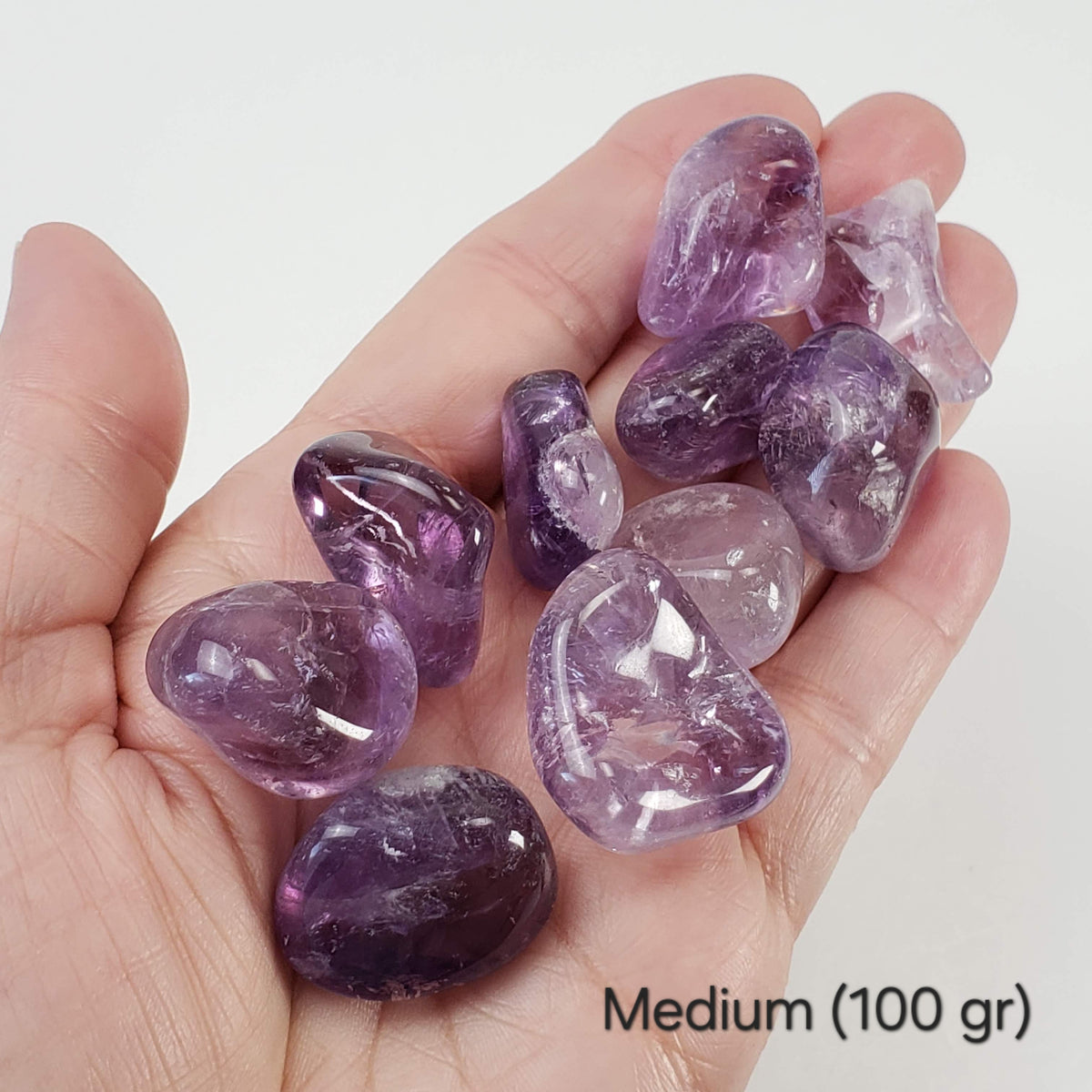  Tumbled Amethyst | 50/100g | Rio Do Sol, Brazil 