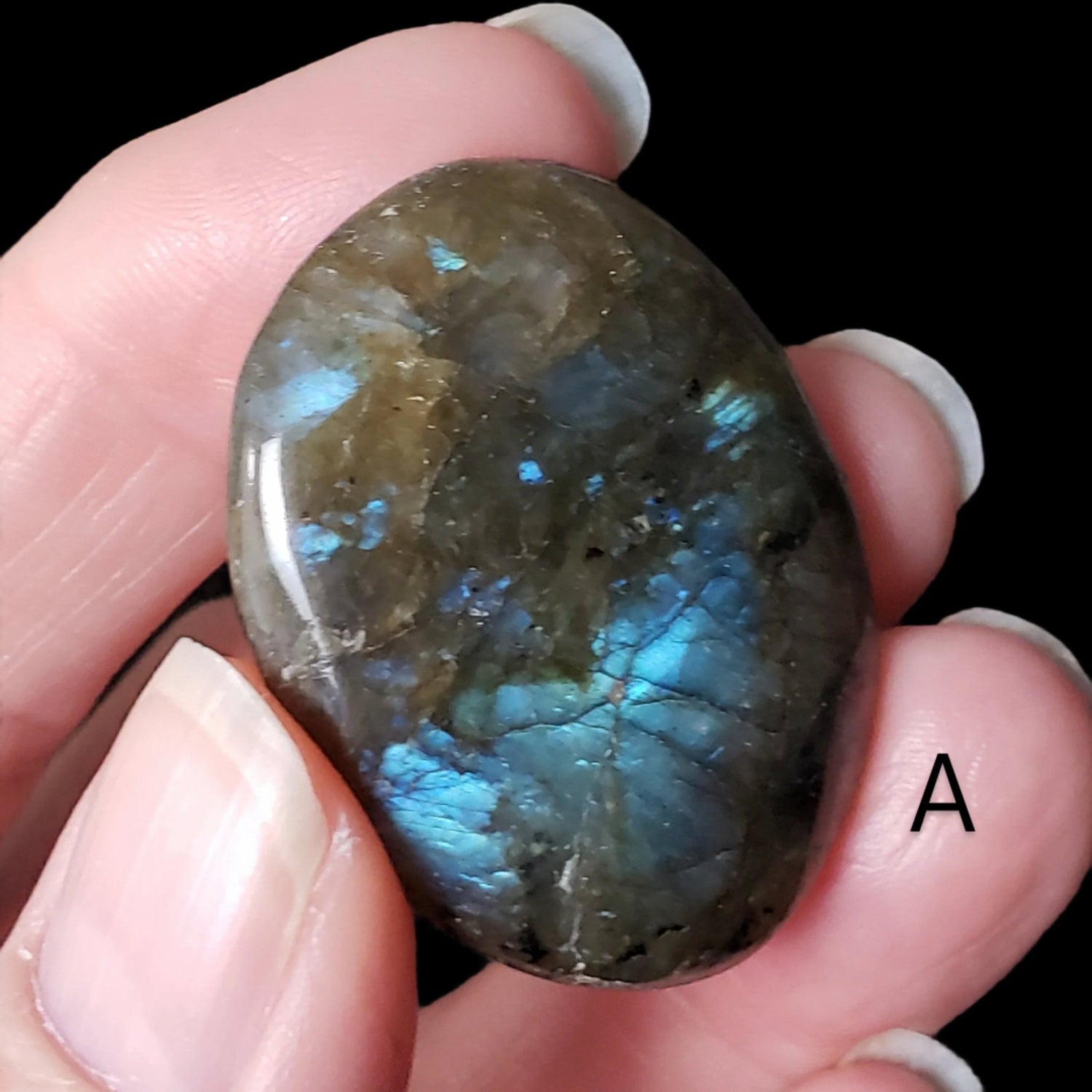  Tumbled Labradorite | Natural Gray Rainbow | Madagascar 1