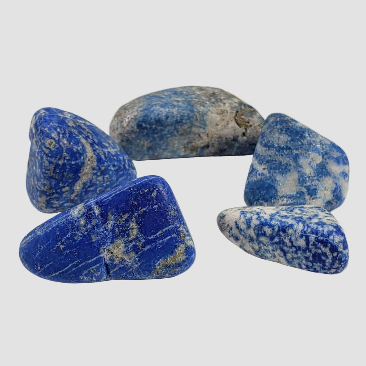  Tumbled Lapis Lazuli | 5 Piece Lot | 45.4 grams | Afghanistan 