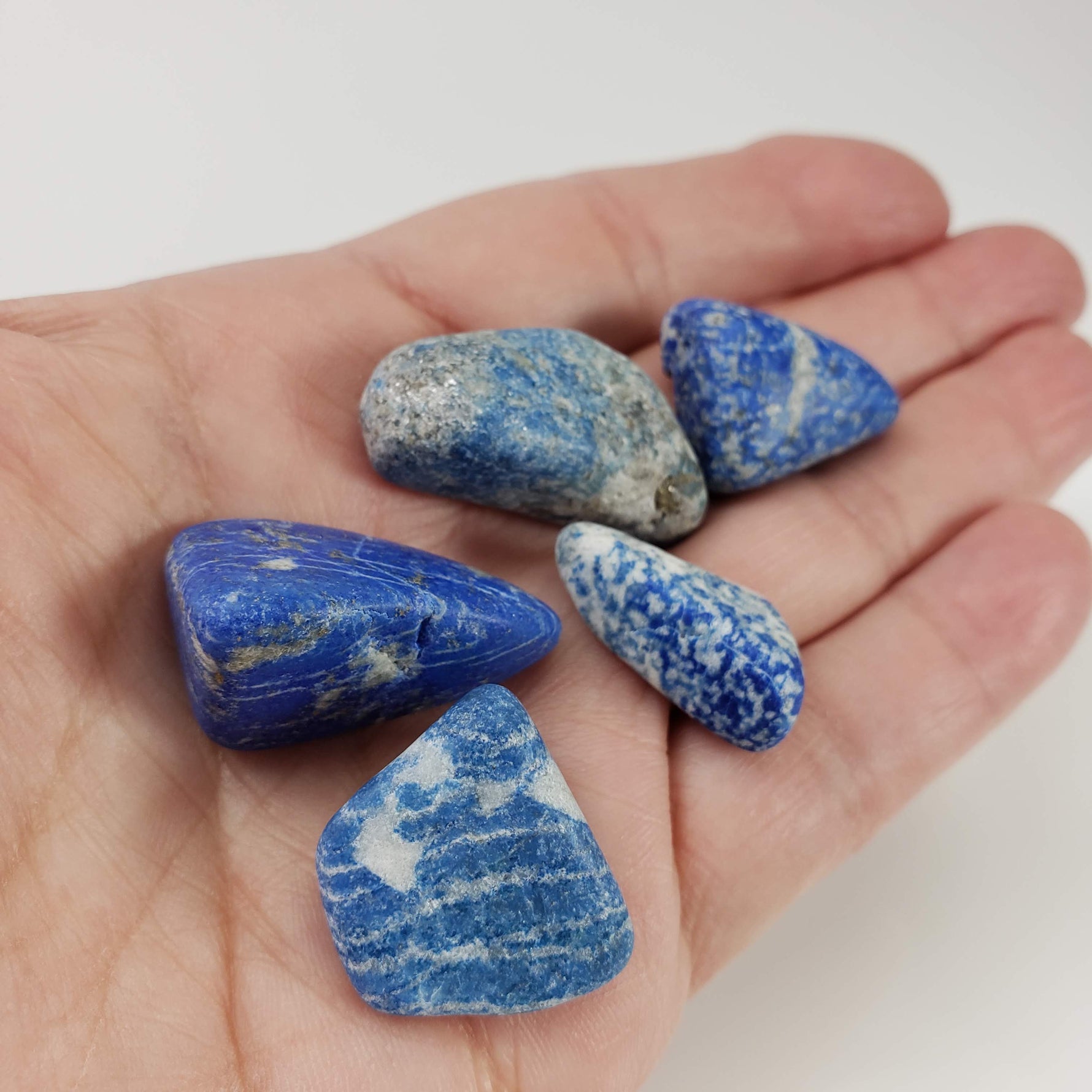  Tumbled Lapis Lazuli | 5 Piece Lot | 45.4 grams | Afghanistan 7