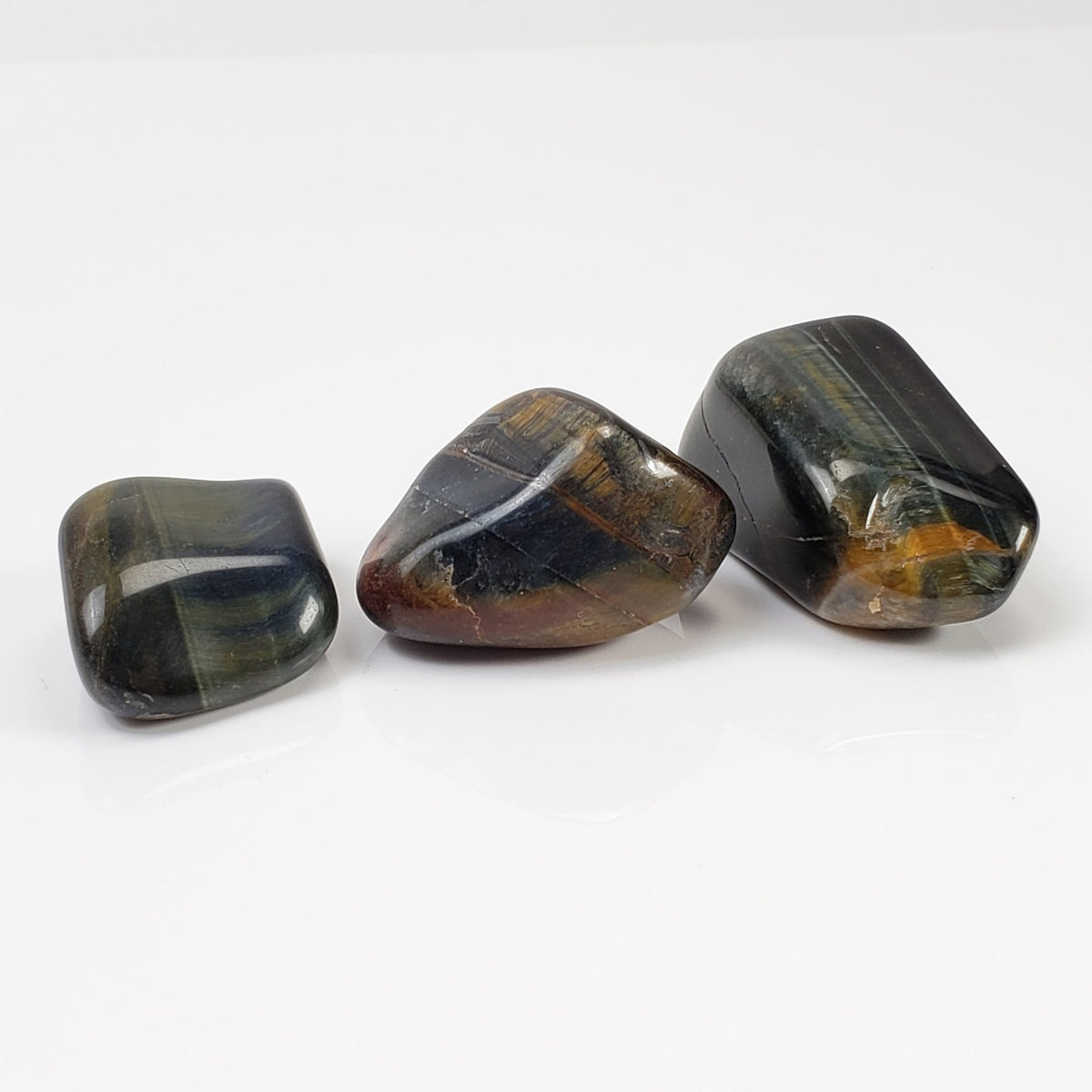  Tumbled Tigers Eye | Democratic Republic of the Congo, Africa 2