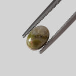 Unakite | 10 Piece Gemstone Lot | Oval Cabochon | Green With Red | 9.7tcw 6