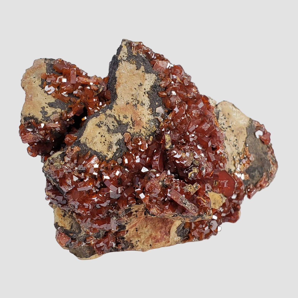  Vanadinite Crystal | Reddish Brown | 29.56 grams | Mibladen, Morocco 1