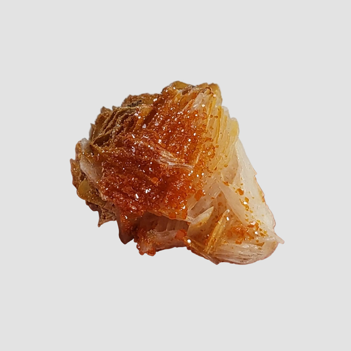  Vanadinite on Barite Crystal | 10.2 grams | Mibladen, Morocco 2