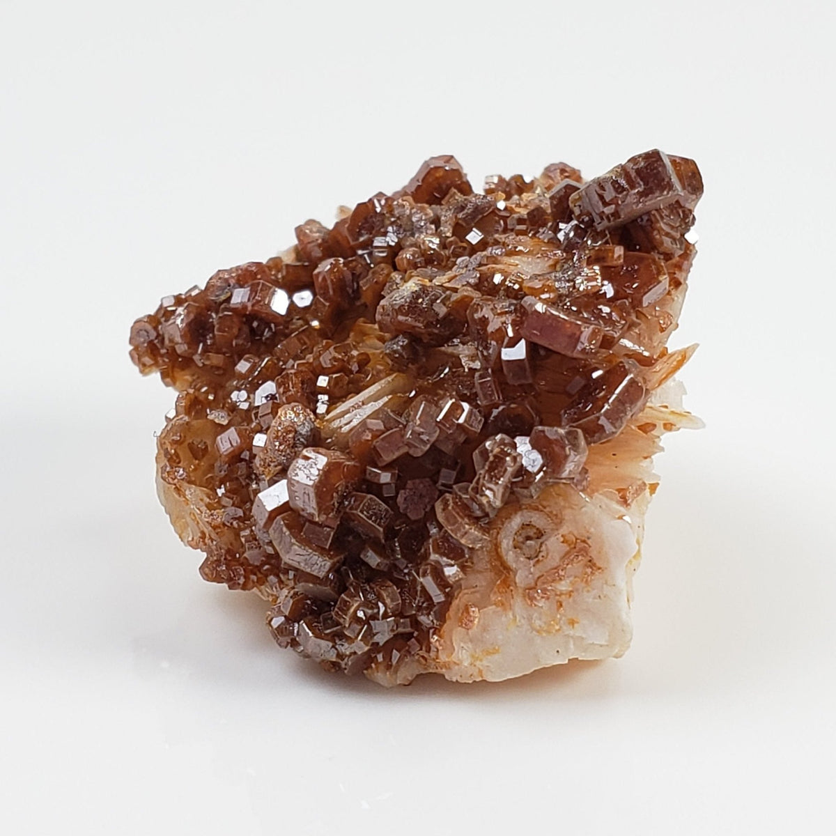  Vanadinite on Barite Crystal | 16.3 grams | Mibladen, Morocco 1