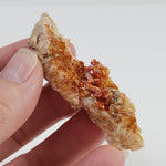  Vanadinite on Barite Crystal | 37.8 grams | Mibladen, Morocco 2