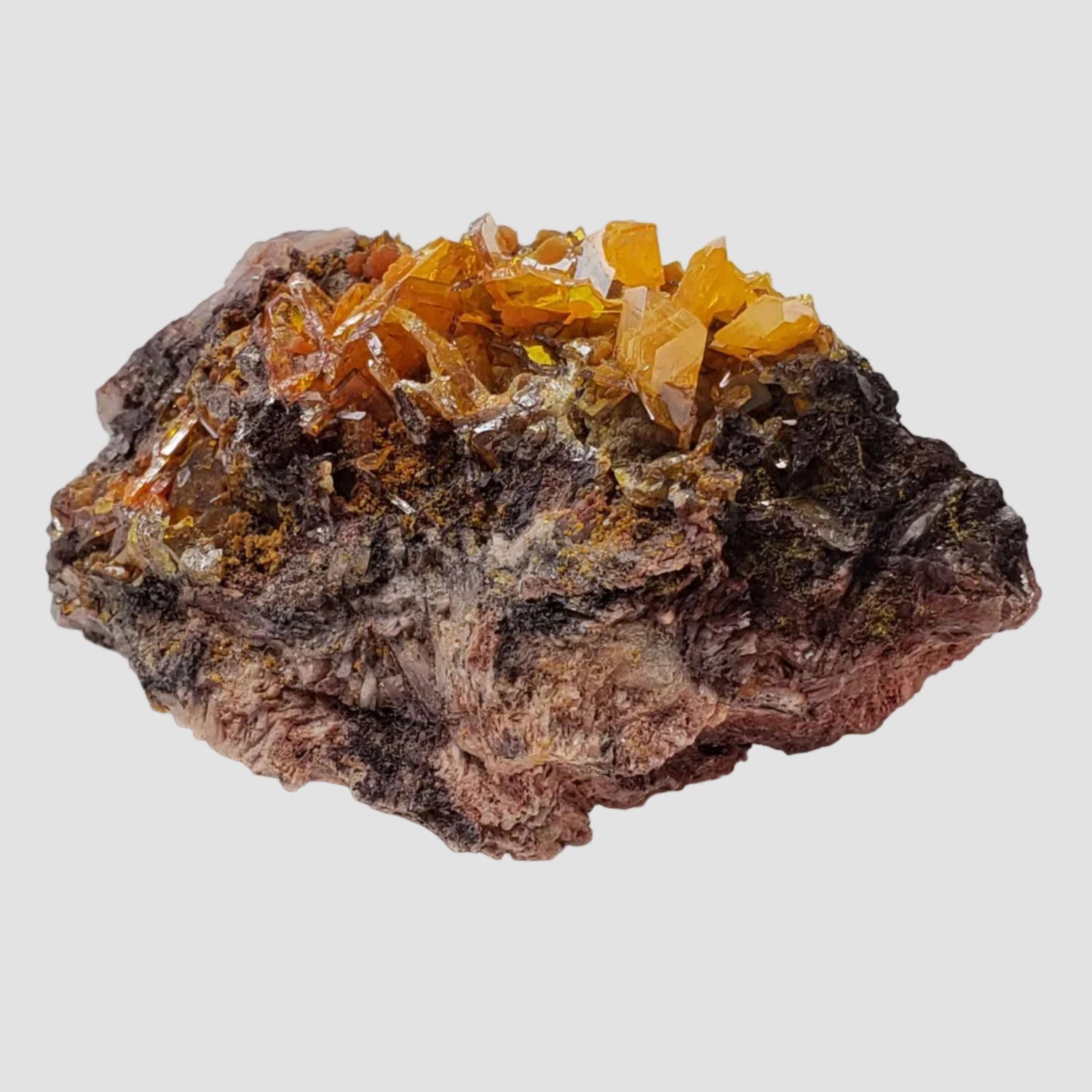  Wulfenite Crystal Cluster | 78.93 Grams | Rowley Mine | Arizona USA 1