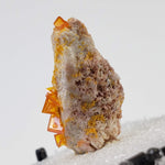  Wulfenite Crystal Cluster | Perky Box Thumbnail Specimen | Rowley Mine | Arizona USA 4