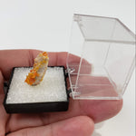  Wulfenite Crystal Cluster | Perky Box Thumbnail Specimen | Rowley Mine | Arizona USA 5