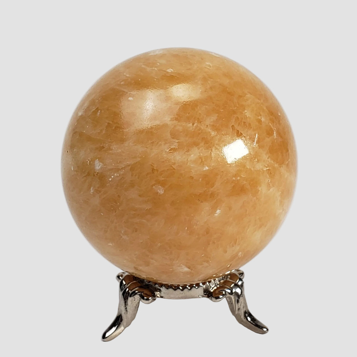 Yellow Jade Sphere | 55.5 mm, 2.2 in | 243.7 grams | China 4