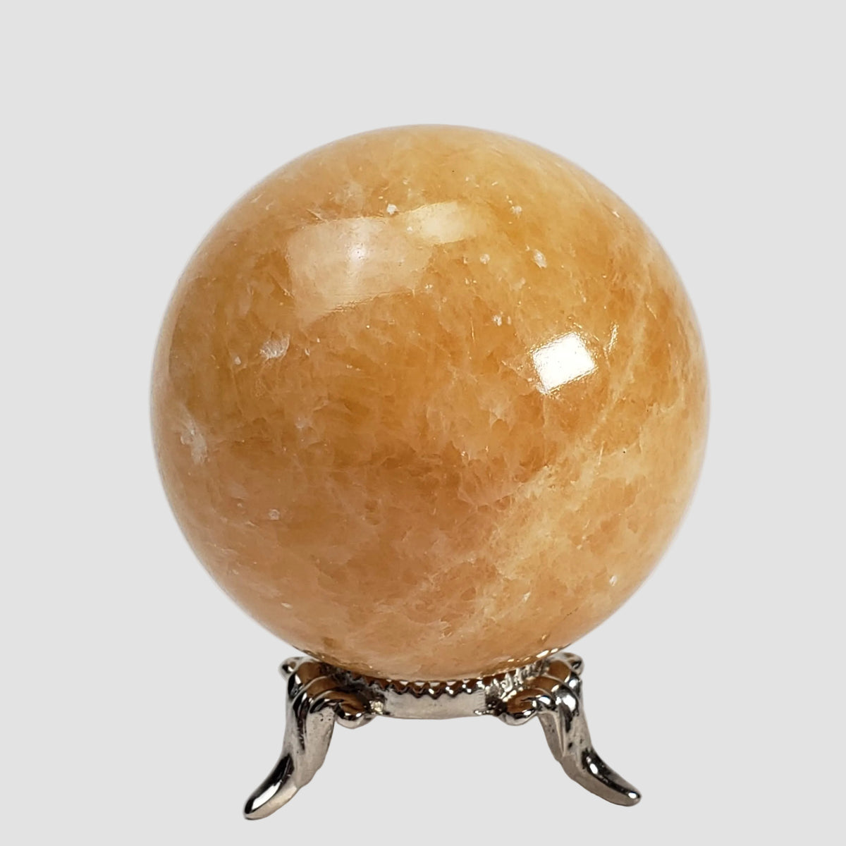 Yellow Jade Sphere | 55.5 mm, 2.2 in | 243.7 grams | China 1