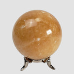 Yellow Jade Sphere | 55.5 mm, 2.2 in | 243.7 grams | China 5