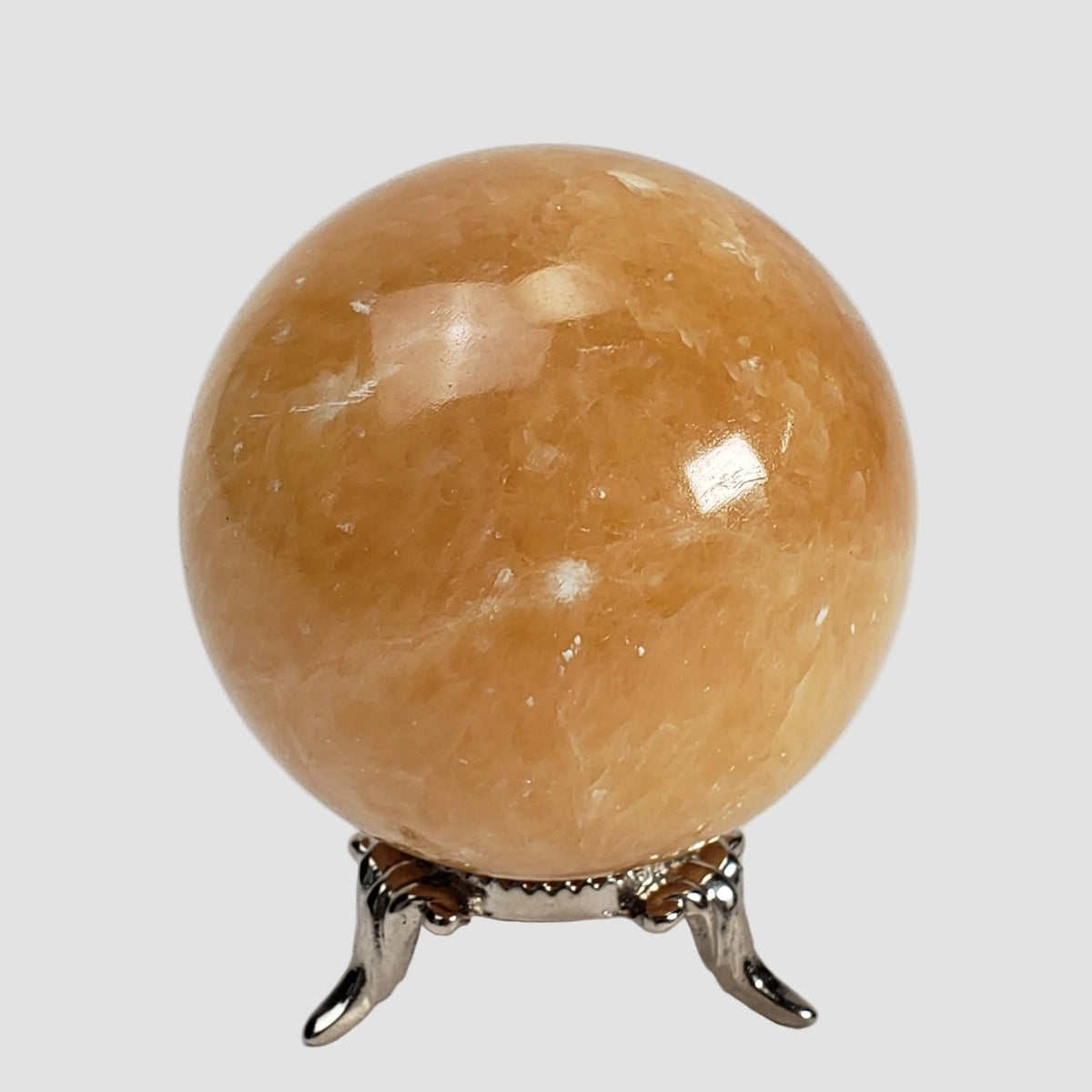 Yellow Jade Sphere | 55.5 mm, 2.2 in | 243.7 grams | China 5