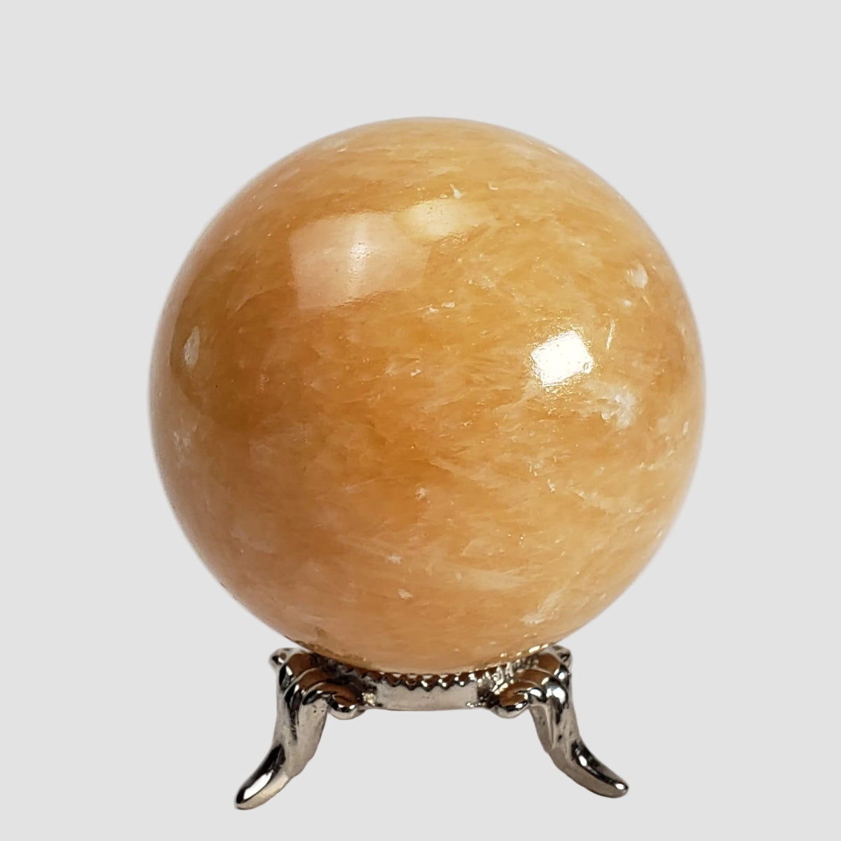 Yellow Jade Sphere | 55.5 mm, 2.2 in | 243.7 grams | China 0